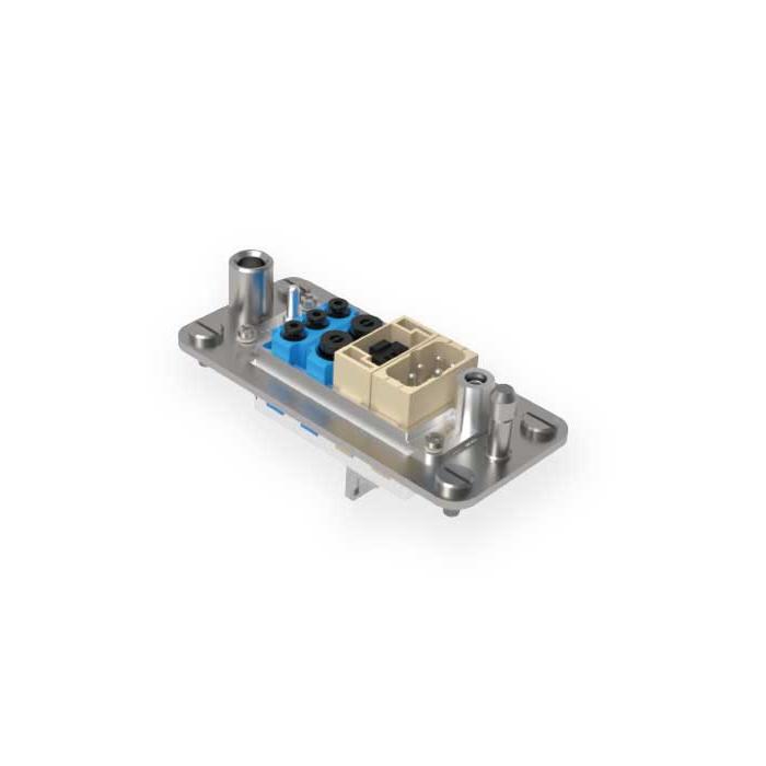  Inch-size rectangular Multi-connector H16B-M4-M