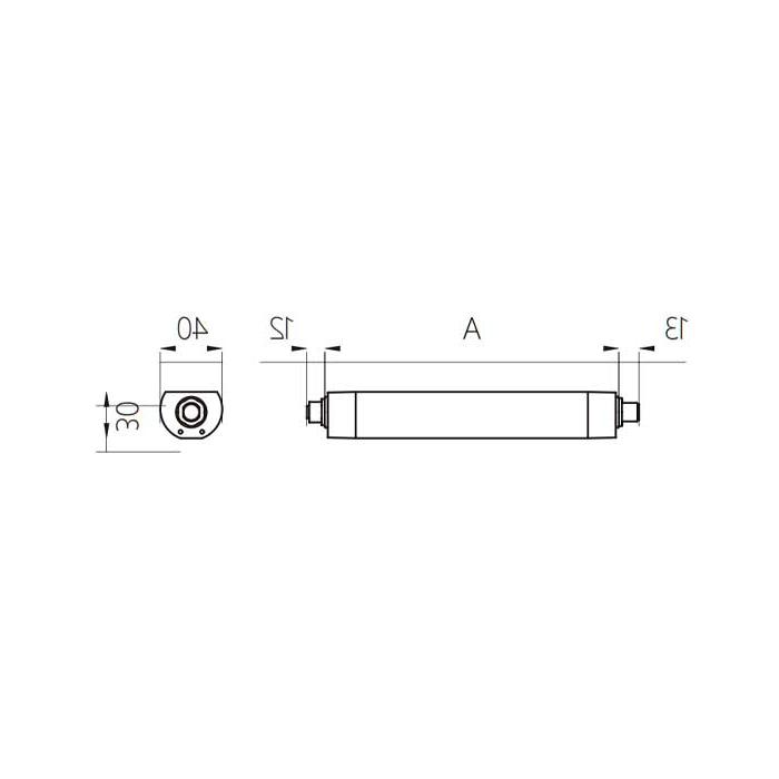 功率16.0W、尺寸A= 540 mm x 40 mm、MLAL-42-SWN、A40091